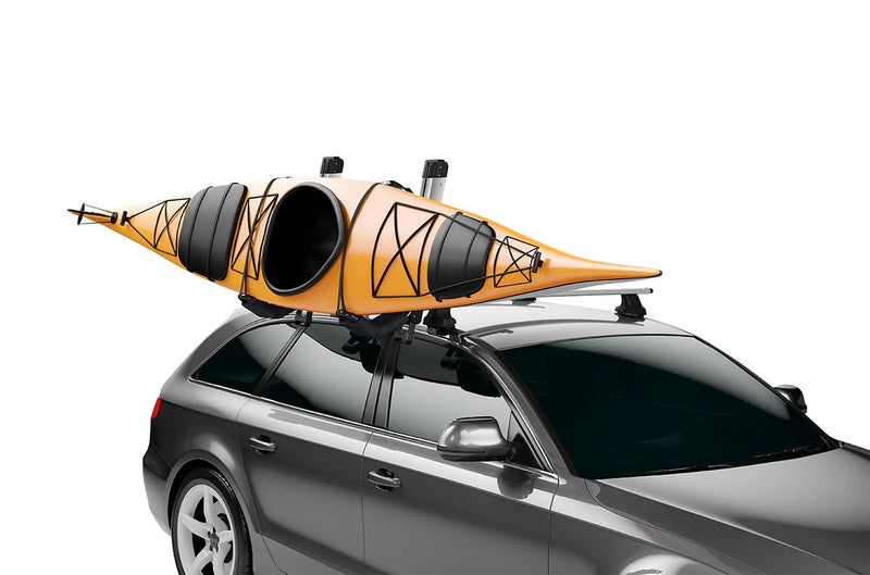 Thule Hullavator Pro kayak rack with lift assist aluminium